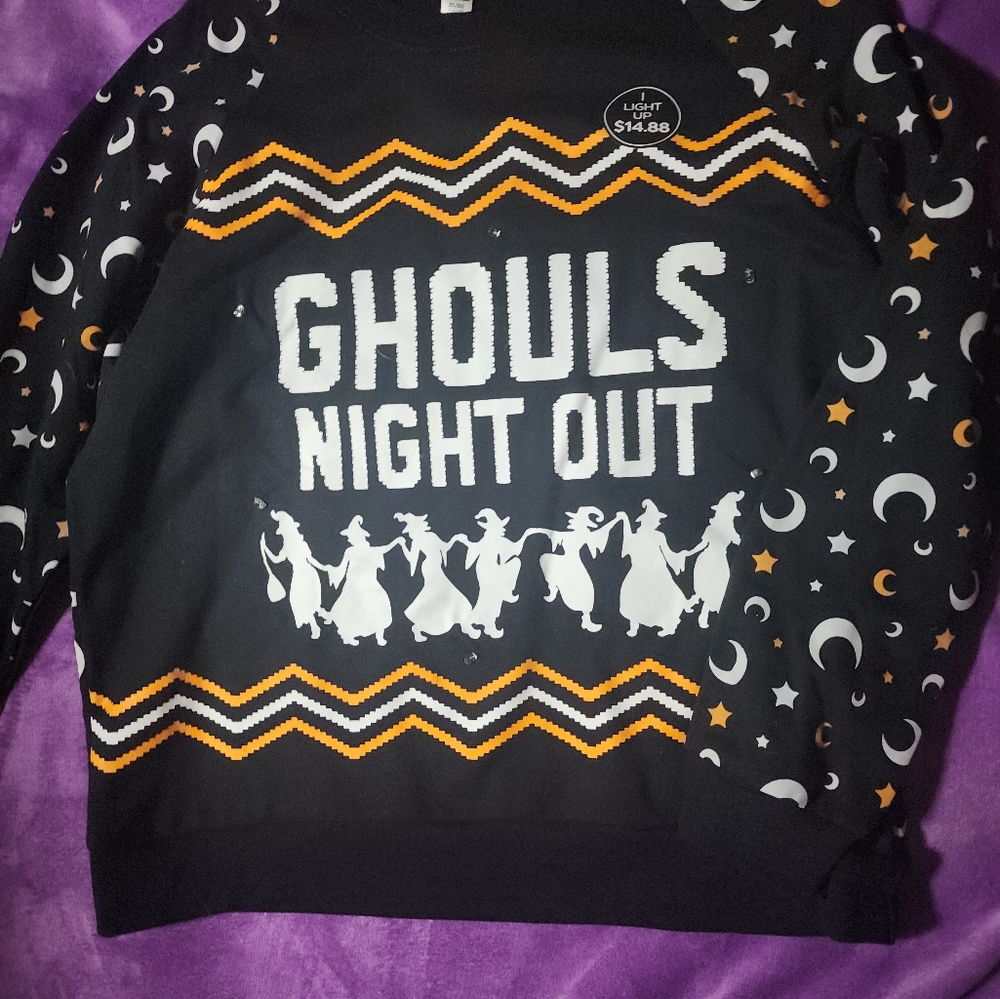 Warm Halloween themed sweatshirt